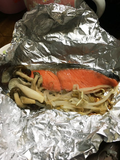 ポン酢で☆サケのホイル焼き-レシピのメイン写真