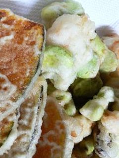 そら豆と小エビの天ぷら-レシピのメイン写真