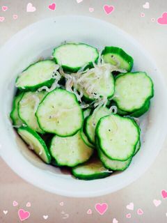 簡単!きゅうりとじゃこの酢の物♡-レシピのメイン写真