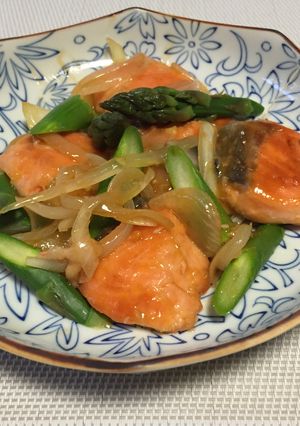 サーモンのチリソース照り焼き-レシピのメイン写真
