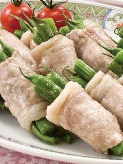 いんげんの豚肉巻きレンジ蒸し-レシピのメイン写真