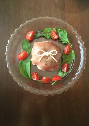 さけるチーズでデコ 簡単 生ハムリゾット-レシピのメイン写真