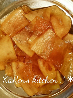 簡単!ペラペラ煮大根♪-レシピのメイン写真