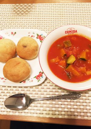 お野菜たっぷりミネストローネ-レシピのメイン写真