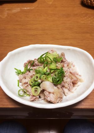 豚肉冷しゃぶのポン酢おろしあえ-レシピのメイン写真