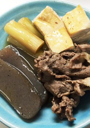 肉豆腐 こんにゃく入り-レシピのメイン写真