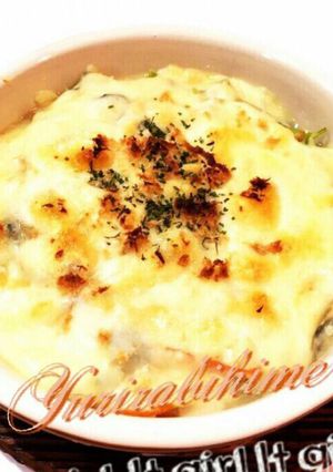 豆腐でほうれん草ペンネグラタン【未完成】-レシピのメイン写真