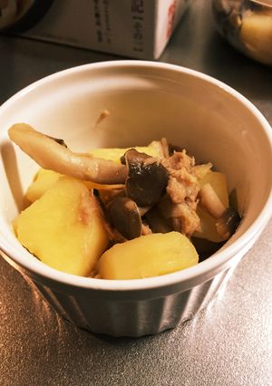 離乳食完了期❀✿じゃがいもとしめじの煮物-レシピのメイン写真