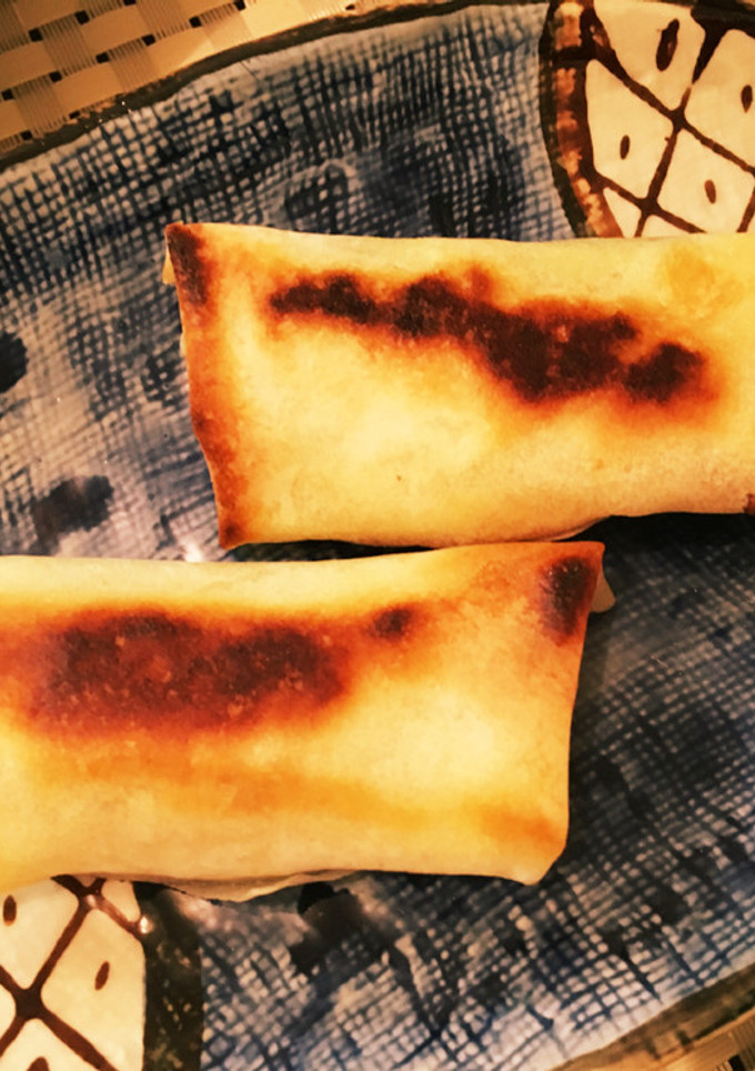 簡単！いんげんとチーズ揚げない春巻き-レシピのメイン写真
