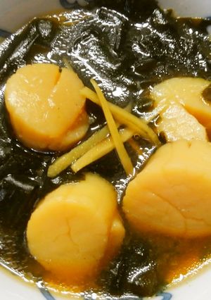簡単☆ホタテの貝柱とワカメの中華スープ＊-レシピのメイン写真