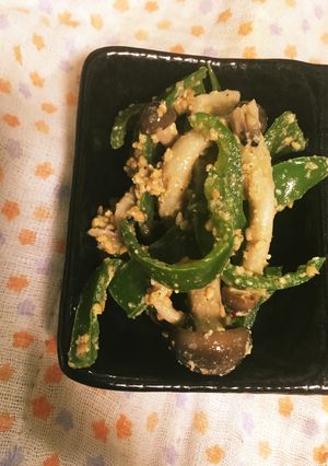 ピーマンゴマ和え-レシピのメイン写真