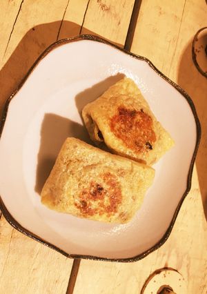 おつまみにも♫納豆の油あげ袋焼き☆-レシピのメイン写真