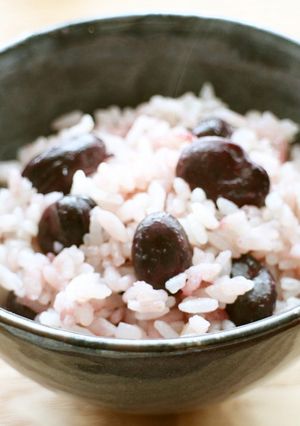 赤そら豆（あんこ豆） ご飯-レシピのメイン写真