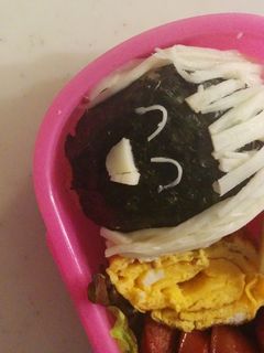 お弁当に髪の長い女の子♡-レシピのメイン写真