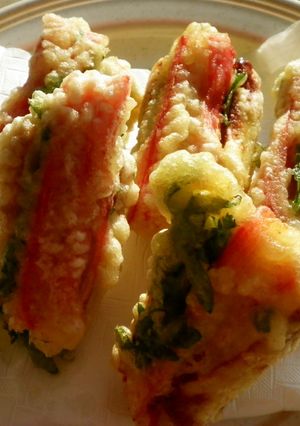 梅入りかにかまちくわ天-レシピのメイン写真
