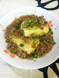 簡単♡醤油麹de挽肉のあんかけ豆腐♪-レシピのメイン写真