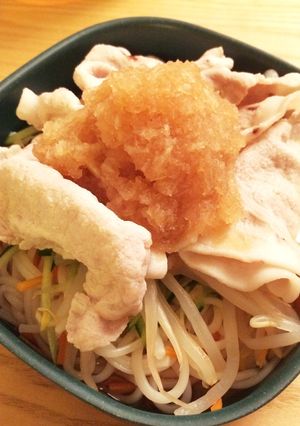 豚しゃぶそうめん-レシピのメイン写真