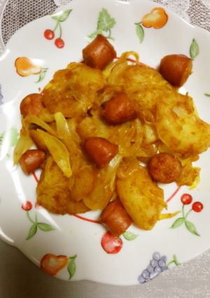 じゃがいものカレー炒め-レシピのメイン写真