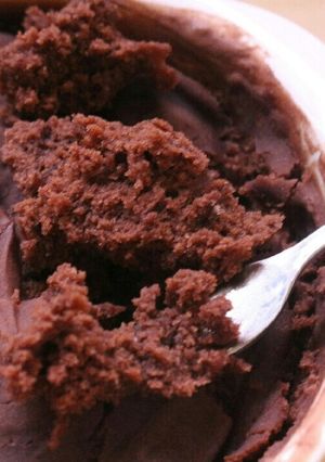 米粉のスポンジ風チョコ蒸しケーキ-レシピのメイン写真