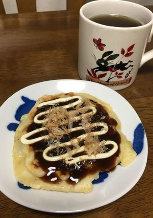 玉ねぎとチクワでお好み焼き-レシピのメイン写真