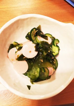 簡単きゅうりとわかめの酢の物-レシピのメイン写真