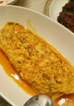 しらすと大葉のチーズオムレツ-レシピのメイン写真