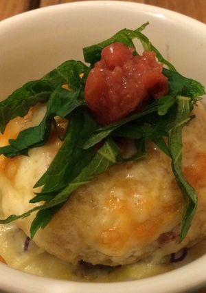 梅香る〜お豆腐ハンバーグ-レシピのメイン写真