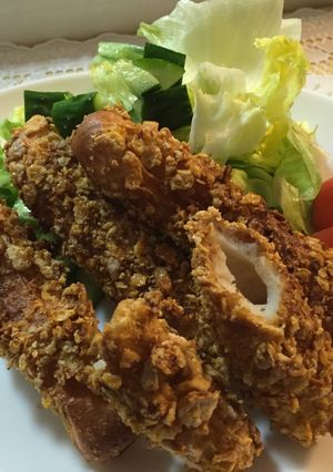 ちくわのクリスピー焼き　簡単♪-レシピのメイン写真