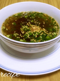 梅入りもずく酢スープ-レシピのメイン写真