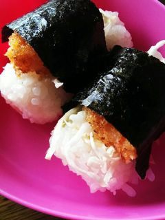 キャベツと海老フライのおにぎり-レシピのメイン写真