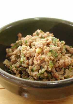 ひき肉と長ネギで!肉味噌-レシピのメイン写真