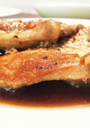 豚肉のハニーマスタードソテー☆*+-レシピのメイン写真