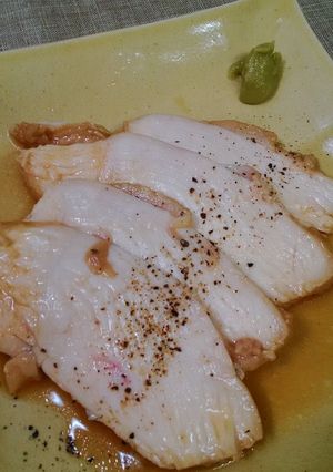 鶏むね肉でしっとり～♪鶏チャーシュー。-レシピのメイン写真