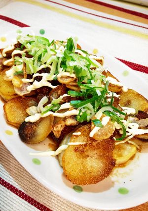 ★こんがり★ガリバタ醤油の焼きじゃが-レシピのメイン写真