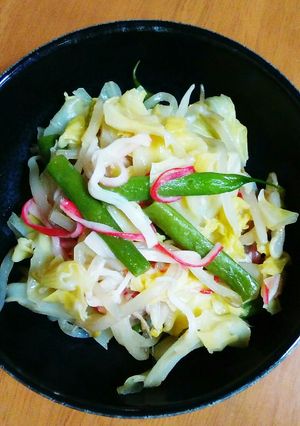 キャベツのバター風味(減塩レシピ)-レシピのメイン写真