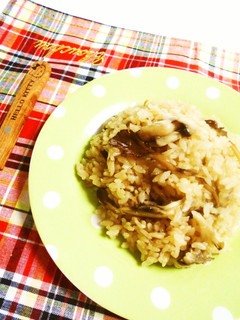 簡単☆舞茸が香る♪茶めし!-レシピのメイン写真