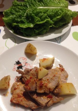 牛肉ジャガイモコチュジャン炒め-レシピのメイン写真