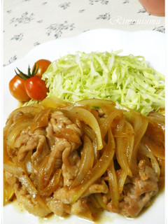 簡単シンプル☆豚肉の甘酢生姜炒め♪-レシピのメイン写真