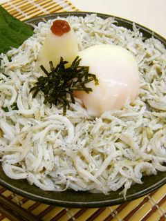 温玉釜揚げちりめん丼-レシピのメイン写真