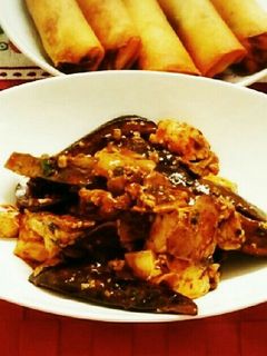 簡単!ご飯が進むナスと豚バラの麻婆風炒め-レシピのメイン写真