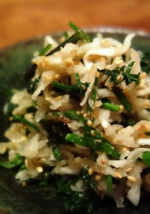 セリと切干大根の胡麻和え-レシピのメイン写真