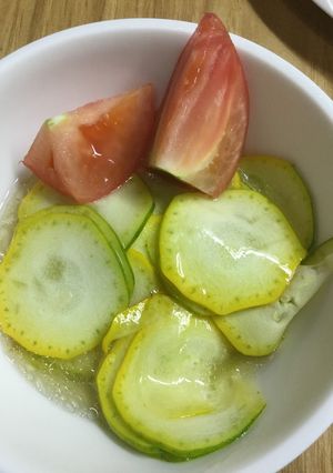 ズッキーニのドレッシング和え-レシピのメイン写真