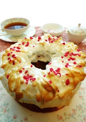 さわやかな酸味の梅干しシフォンケーキ-レシピのメイン写真