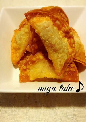 ウインナーチーズの揚げ餃子♪-レシピのメイン写真