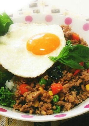 エスニック料理♪ガパオライス-レシピのメイン写真