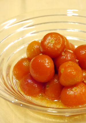 ミニトマトの塩レモンマリネ★漬け込み不要-レシピのメイン写真