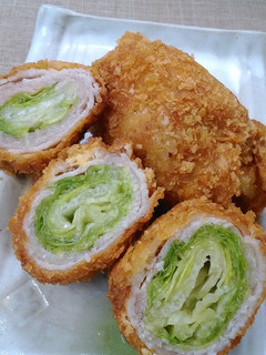 レタスの肉巻きフライ♪-レシピのメイン写真