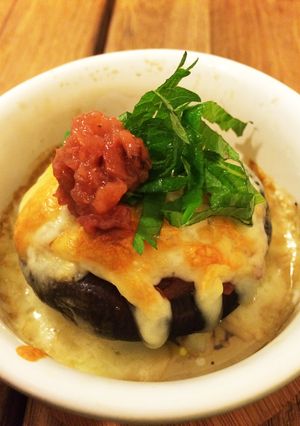 超簡単☆しいたけの梅チーズのせ〜-レシピのメイン写真