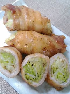 レタスの肉巻き♪-レシピのメイン写真