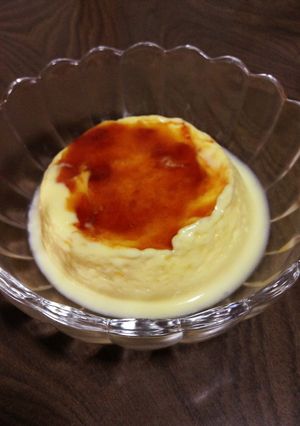 レンジでお手軽簡単プリン-レシピのメイン写真